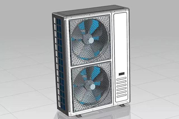 空气源热泵两联供是如何一机实现冷暖的?_空气能采暖机