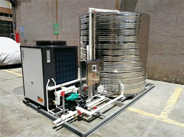 整体式空气源热泵热水机组_空气能热水器的工作原理